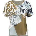 Reduzierte Bunte Halblangärmelige Casual Gerry Weber Rundhals-Ausschnitt T-Shirts aus Viskose für Damen Größe M - versandkostenfrei 