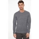 Reduzierte Graue Calvin Klein Rundhals-Ausschnitt Herrensweatshirts Größe 3 XL 