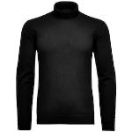 Reduzierte Schwarze RAGMAN Rundhals-Ausschnitt Kaschmir-Pullover aus Wolle für Herren Größe XL 