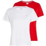 Weiße Tommy Hilfiger T-Shirts für Damen sofort günstig kaufen
