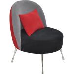 Reduzierte Anthrazitfarbene Moderne Happy Barok Designer Stühle aus Holz Breite 50-100cm, Höhe 50-100cm 