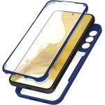 Blaue Samsung Galaxy S22+ Hüllen Art: Bumper Cases durchsichtig aus Silikon 