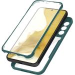 Grüne Samsung Galaxy S22+ Hüllen Art: Bumper Cases durchsichtig aus Silikon 