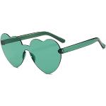 Grüne Randlose Brillen für Damen 