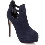 Reduzierte Blaue Rupert Sanderson Ankle Boots & Klassische Stiefeletten aus Leder für Damen Größe 40 mit Absatzhöhe über 9cm 