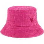 Reduzierte Pinke Elegante Ruslan Baginskiy Fischerhüte aus Stroh für Damen Größe M für den für den Sommer 