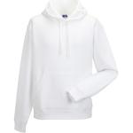 Weiße Russell Athletic Herrenhoodies & Herrenkapuzenpullover aus Baumwolle mit Kapuze Größe 3 XL 