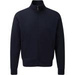 Marineblaue Russell Athletic Zip Hoodies & Sweatjacken mit Reißverschluss aus Baumwollmischung für Herren Größe 3 XL 
