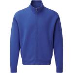 Royalblaue Russell Athletic Zip Hoodies & Sweatjacken mit Reißverschluss aus Baumwollmischung für Herren Größe XL 