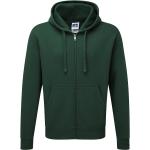 Grüne Russell Athletic Zip Hoodies & Sweatjacken aus Baumwollmischung für Herren 