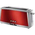 RUSSELL HOBBS Toaster Luna Solar Red 23250-56, 1 langer Schlitz, für 2 Scheiben, 1420 W, rot