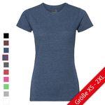 Marineblaue Russell Athletic T-Shirts für Damen Größe L 
