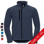 Russell Mens Softshell Jacket azure blue 2XL