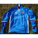RUSSLAND RUSSIA Herren Men Trainings Top Sweater Trikot Blau ADIDAS Fussball RFU