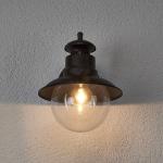 Reduzierte Braune Landhausstil Lindby Außenwandleuchten & Außenwandlampen 