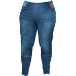 Reduzierte Blaue Jeggings & Jeans-Leggings aus Denim für Damen Größe L Große Größen 