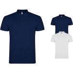 Marineblaue Kurzärmelige Roly Kurzarm-Poloshirts für Kinder mit Knopf aus Baumwolle 