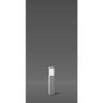 Silberne RZB Zimmermann Wegbeleuchtungen LED pulverbeschichtet aus Edelstahl 