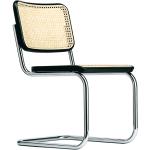 Schwarze Thonet Freischwinger Stühle gebeizt aus Holz Breite 0-50cm, Höhe 50-100cm, Tiefe 50-100cm 