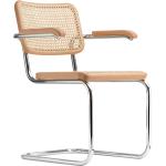 Thonet Freischwinger Stühle aus Buche mit Armlehne Breite 50-100cm, Höhe 50-100cm, Tiefe 50-100cm 