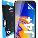 Samsung Galaxy J4 Cases durchsichtig mit Schutzfolie 