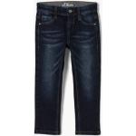 Dunkelblaue s.Oliver Denim Slim Jeans für Kinder mit Reißverschluss aus Baumwolle trocknergeeignet für Jungen Größe 134 