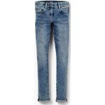 Reduzierte Blaue s.Oliver Slim Jeans für Kinder mit Reißverschluss aus Denim trocknergeeignet Größe 170 für den für den Winter 