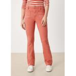 Reduzierte Orange s.Oliver Slim Fit Jeans mit Reißverschluss aus Leder trocknergeeignet für Damen Größe XS Weite 44, Länge 32 