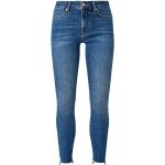 Blaue s.Oliver Slim Fit Jeans mit Reißverschluss aus Denim für Damen Größe M 