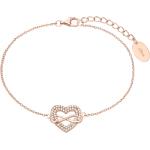 Rosa s.Oliver Infinity Armbänder & Unendlich Armbänder aus Silber für Damen 