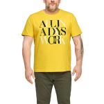 s.Oliver Big Size Herren 131.10.103.12.130.2101075 T-Shirt, yellow, 3XL