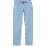 Blaue s.Oliver RED LABEL Men Big Sizes Straight Leg Jeans mit Reißverschluss aus Baumwollmischung für Herren Größe S Weite 44 