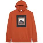 Orange s.Oliver RED LABEL Men Big Sizes Herrensweatshirts mit Kapuze Größe 4 XL Große Größen 