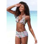 Rosa Tropische s.Oliver Bikinihosen & Bikinislips mit Meer-Motiv für Damen Größe XS 