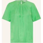 Neongrüne s.Oliver BLACK LABEL Blusenshirts & Schlusen mit Knopf aus Viskose für Damen Größe S für den für den Sommer 