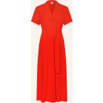 Rote Kurzärmelige s.Oliver BLACK LABEL Mini Minikleider & kurze Kleider aus Lyocell für Damen Größe XS 
