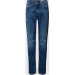 Blaue s.Oliver BLACK LABEL Slim Fit Jeans mit Reißverschluss aus Baumwollmischung für Herren Größe S Weite 32, Länge 32 
