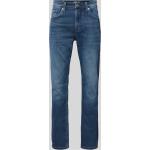 Marineblaue s.Oliver BLACK LABEL Slim Fit Jeans aus Baumwolle für Herren Größe S Weite 33, Länge 32 
