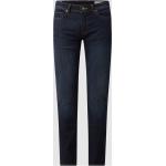 Reduzierte Dunkelblaue s.Oliver BLACK LABEL Slim Fit Jeans aus Baumwollmischung für Herren Größe S Weite 34, Länge 32 