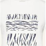 Weiße s.Oliver BLACK LABEL T-Shirts mit Pailletten aus Jersey für Damen Größe L 