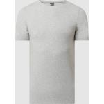 Hellgraue Unifarbene s.Oliver BLACK LABEL T-Shirts für Herren Größe S für den für den Sommer 