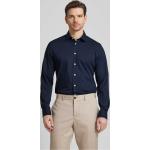 Marineblaue Business s.Oliver BLACK LABEL Kentkragen Hemden mit Kent-Kragen aus Baumwollmischung für Herren Größe S 