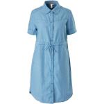Blaue s.Oliver Denim Mini Nachhaltige Minikleider & kurze Kleider für Damen Größe XS für den für den Sommer 