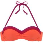Color Blocking s.Oliver Bandeau Bikinitops ohne Verschluss mit Bügel für Damen Größe S 