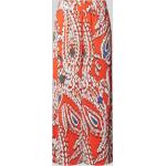 Korallenrote Loose Fit s.Oliver RED LABEL Palazzo-Hosen aus Polyester für Damen Größe M 