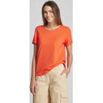 Korallenrote s.Oliver RED LABEL T-Shirts aus Baumwolle für Damen Größe S 