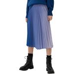 Blaue s.Oliver Slip Skirts & Satinröcke aus Satin für Damen Größe M 