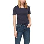 Reduzierte Marineblaue Casual Kurzärmelige s.Oliver T-Shirts für Damen Größe L 