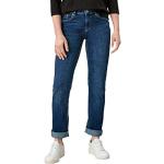 Reduzierte Dunkelblaue s.Oliver 5-Pocket Jeans aus Denim für Damen Größe S Weite 34 