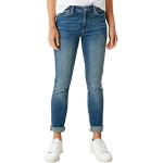 Reduzierte Blaue s.Oliver 5-Pocket Jeans aus Denim für Damen Größe S Weite 34 